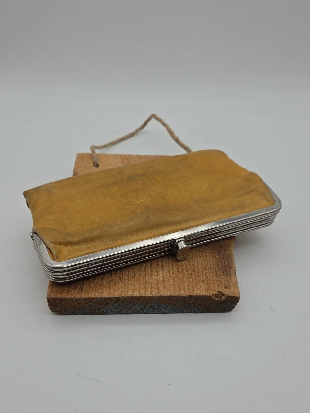 HOBO Lauren Clutch Mustard Yellow